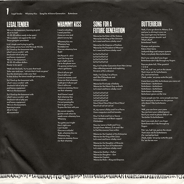 The B-52's – Whammy! (1983)