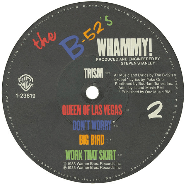 The B-52's – Whammy! (1983)