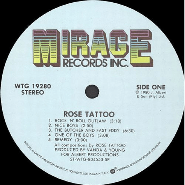 Rose Tattoo – Rose Tattoo (1978)