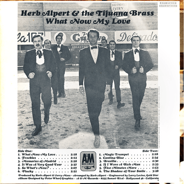 Herb Alpert & The Tijuana Brass – What Now My Love (1966)