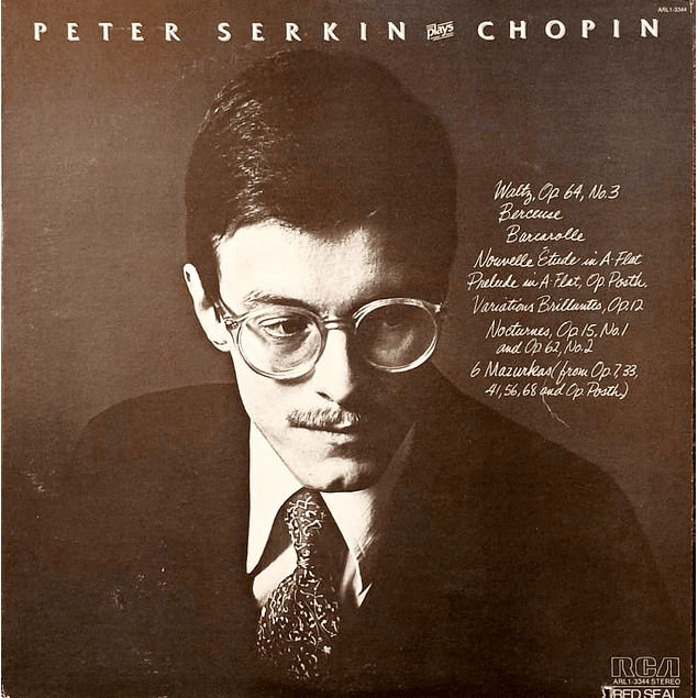 Peter Serkin - Plays Chopin (1979)