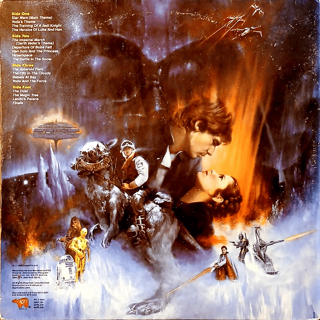 John Williams, The London Symphony Orchestra – Star Wars / The Empire Strikes Back (1980 - 2LP)