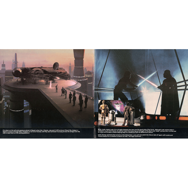 John Williams, The London Symphony Orchestra – Star Wars / The Empire Strikes Back (1980 - 2LP)