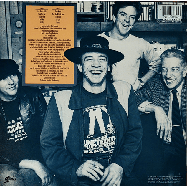 Stevie Ray Vaughan And Double Trouble – Texas Flood (1983)