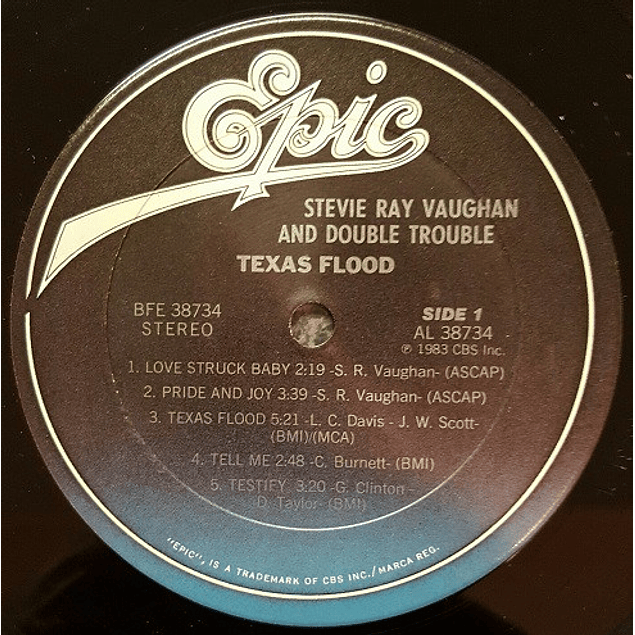 Stevie Ray Vaughan And Double Trouble – Texas Flood (1983)