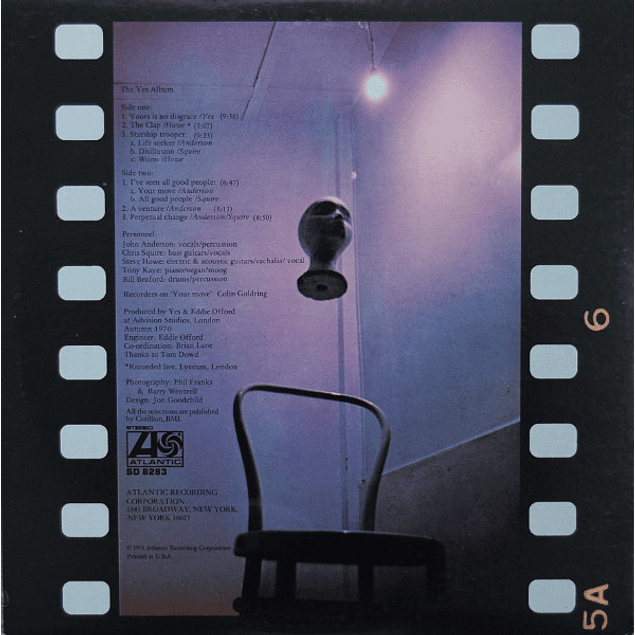 Yes – The Yes Album (1971)