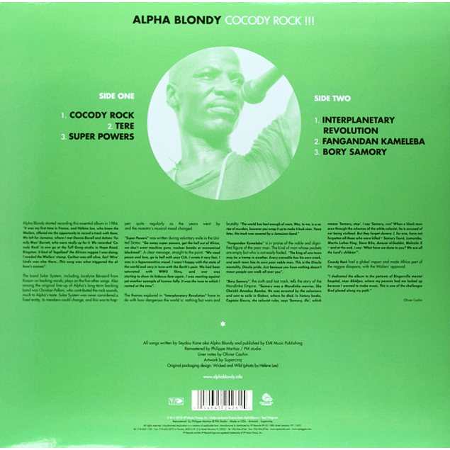 Alpha Blondy – Cocody Rock!!! (1984)