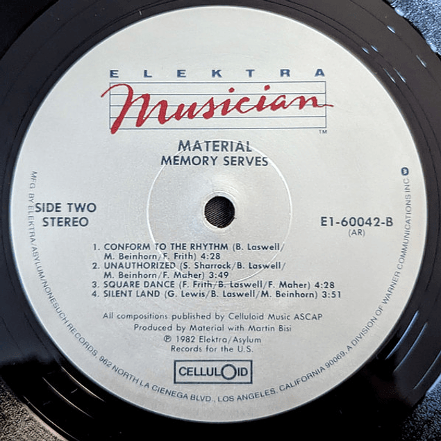 Material – Memory Serves (1981)