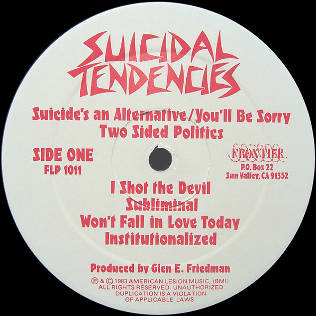 Suicidal Tendencies – Suicidal Tendencies (1983)
