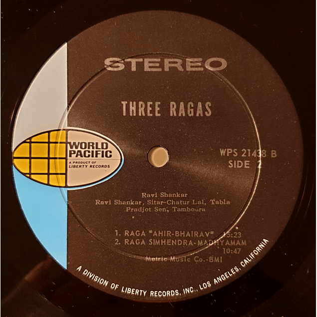 Ravi Shankar – Three Ragas (1956)