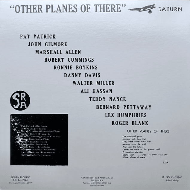 Sun Ra And His Solar Arkestra – Other Planes Of There (1966)