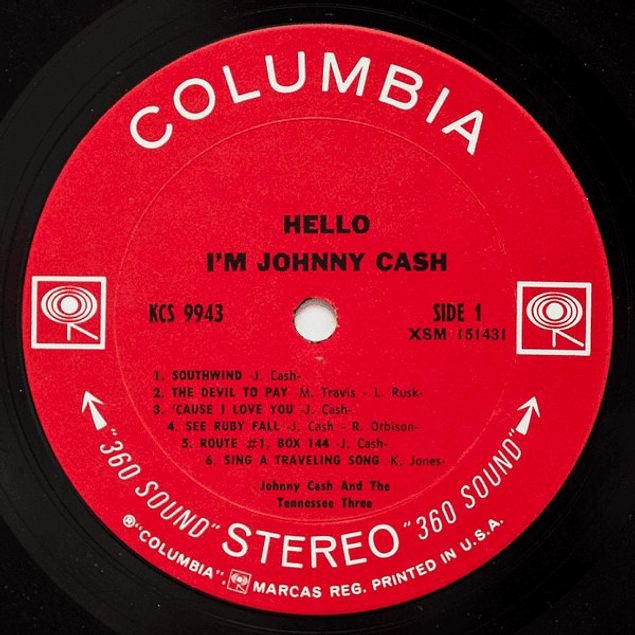 Johnny Cash – Hello, I'm Johnny Cash (1970)