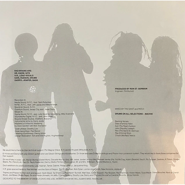 Bad Brains – Quickness (1989)