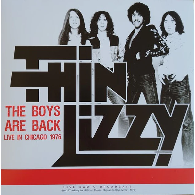 Thin Lizzy – The Boys Are Back (Live In Chicago 1976) (1992)
