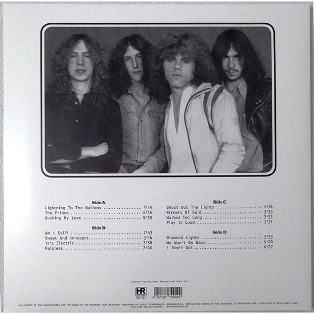 Diamond Head – Lightning To The Nations - The White Album (1980 - 2LP)