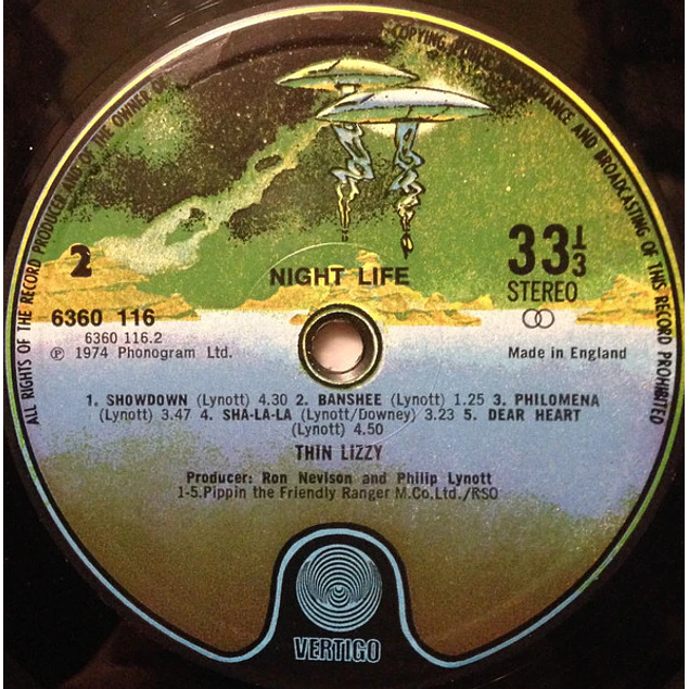 Thin Lizzy – Nightlife (1974)