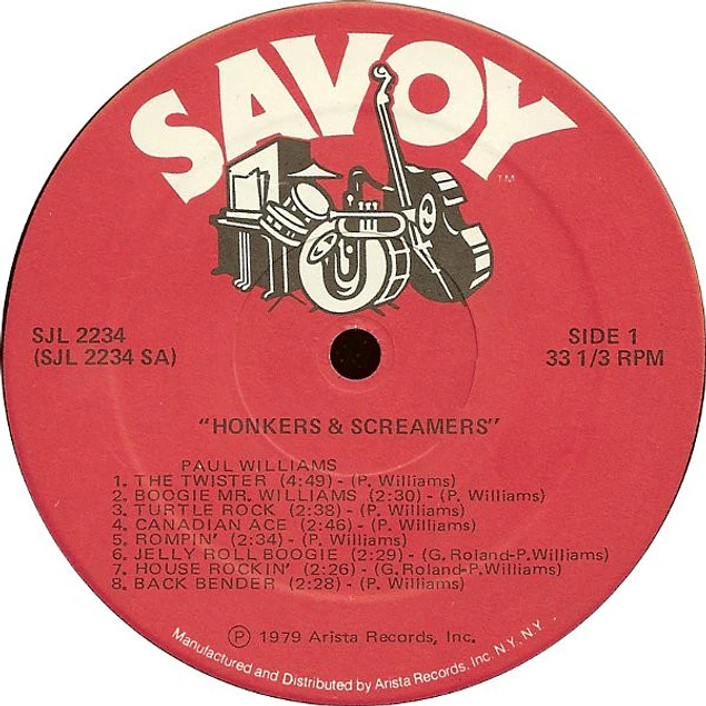 Honkers & Screamers: Roots Of Rock 'N' Roll Vol. 6 (1979 - 2LP)