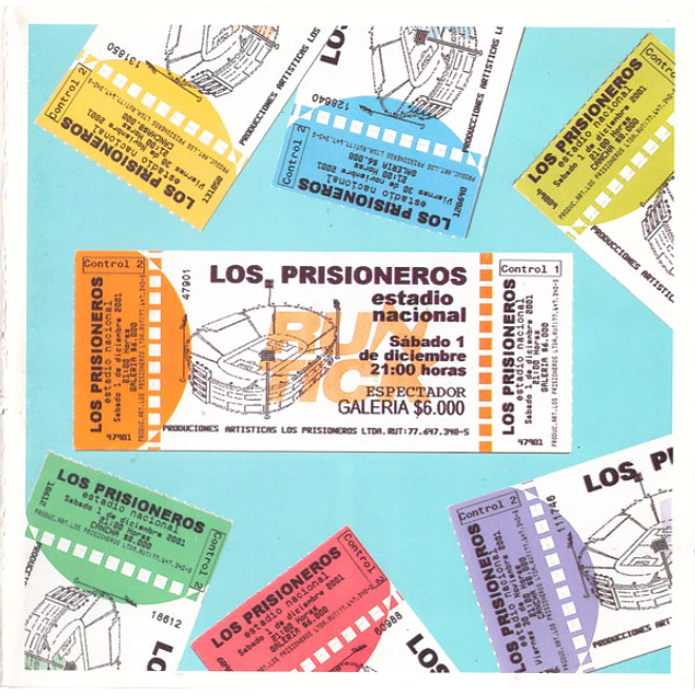 Los Prisioneros – Estadio Nacional Volumen 1 (2002 - 2LP)