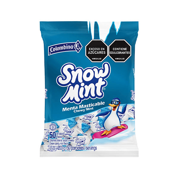 Snow Mint Colombina x 50 Un x 4 Gr x Un 1
