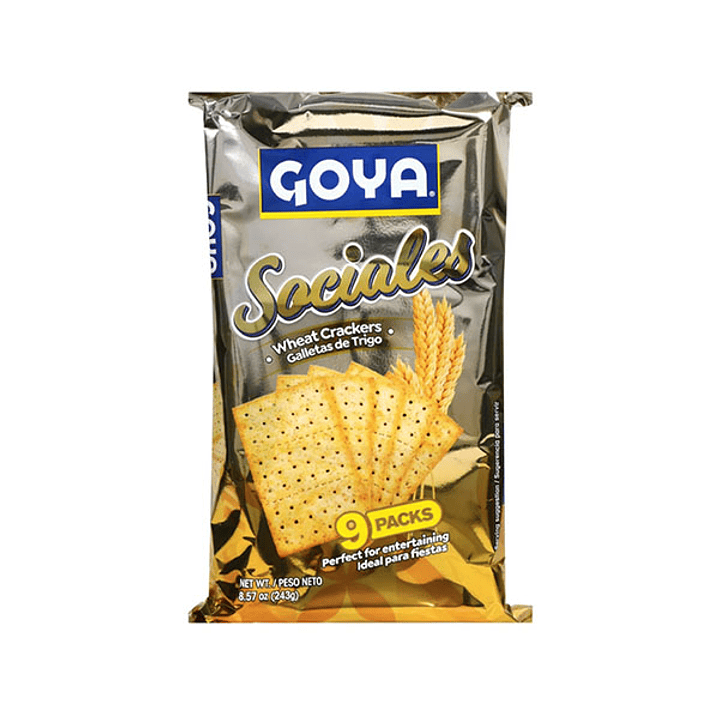 6426 Galletas Social de Trigo y Soya Goya x 8,57 Oz x Un 1