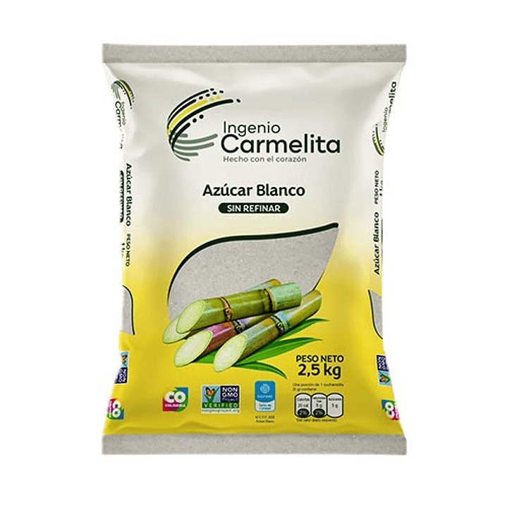 Azucar Blanca Carmelita Saco x 2.5 kg x Un 1