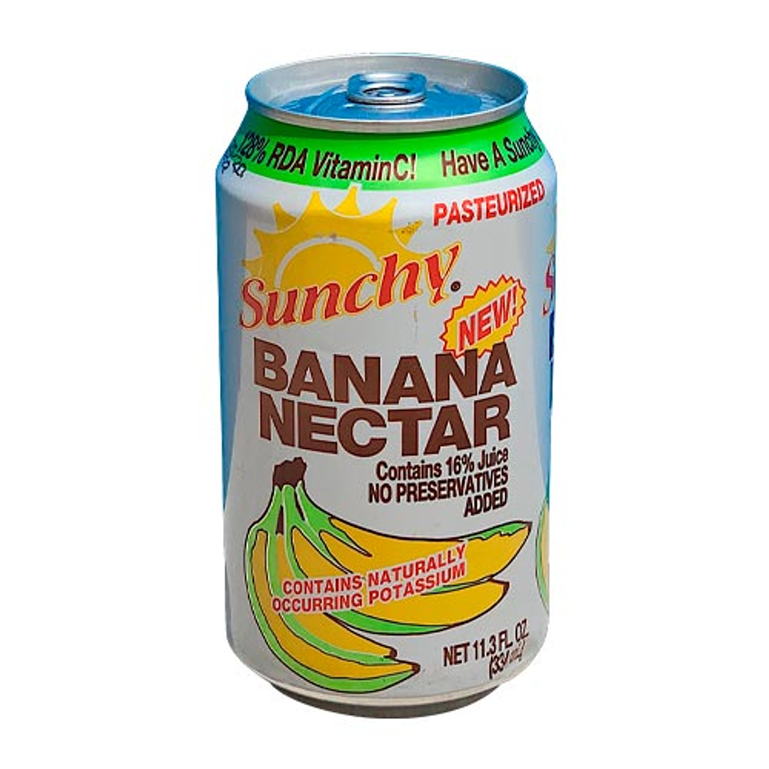 Jugo Sunchy sabor Banano x Botella 11.3 oz 1