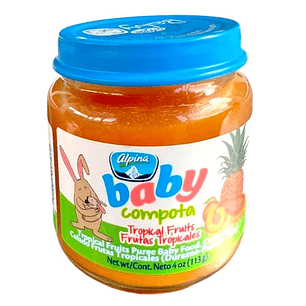 Compota de Frutos Tropicales Alpina x 113 Gr x Un