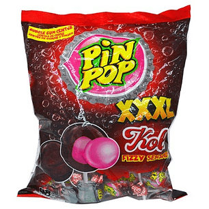 08098 Pin Pop Kolas Fizzy Sensations XXXL Aldor x 24 Un de 22 Gr x Un  