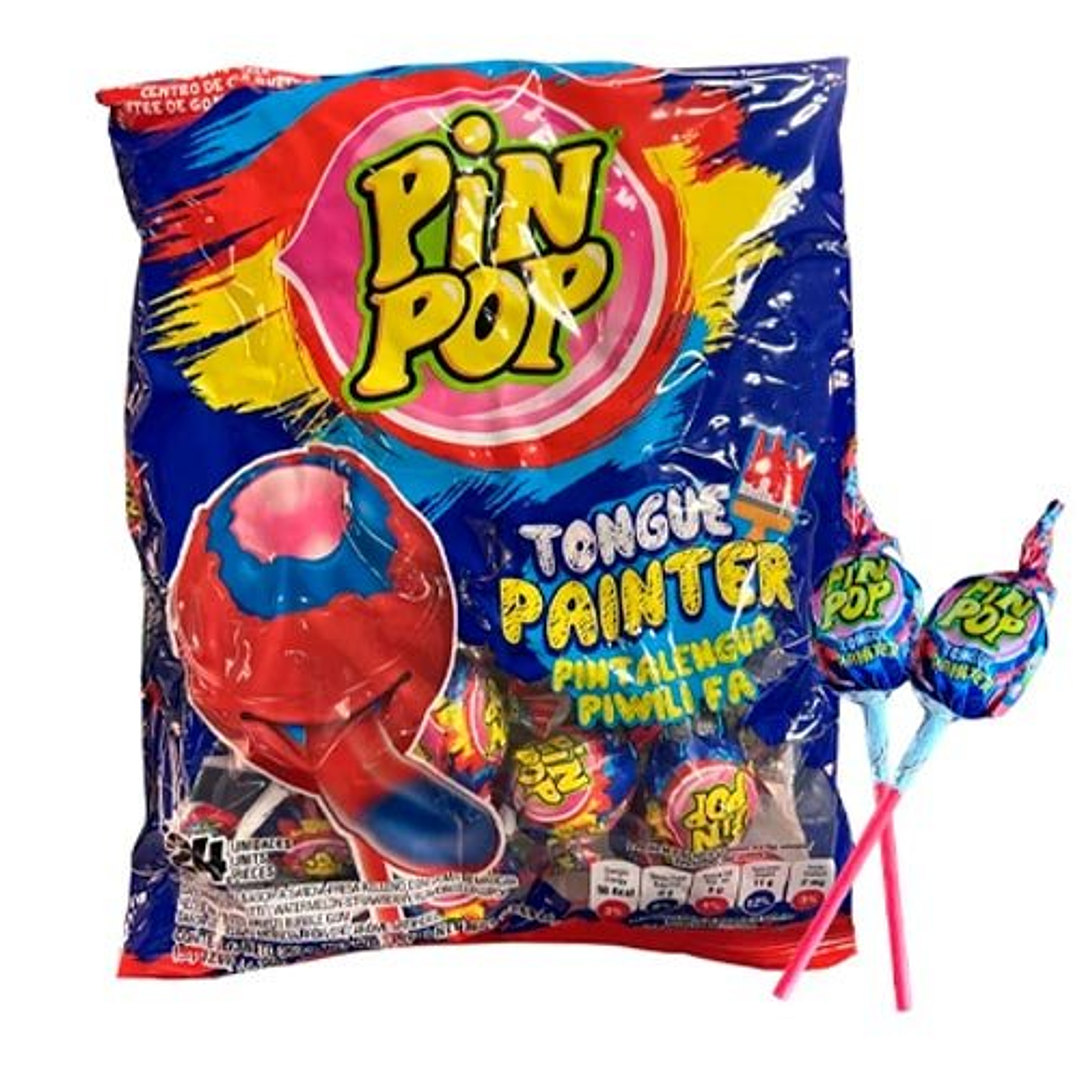 08099 Pin Pop Tongue Painter Aldor x 24 Un de 22 Gr x Un 1
