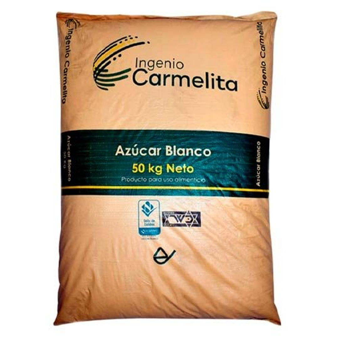 Azucar Blanca Carmelita Saco x 50 kg x Un 1