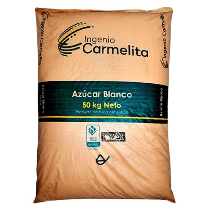 Azucar Blanca Carmelita Saco x 50 kg x Un 1