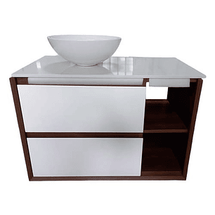 Set de Mueble tocador de baño YTG191-090 (40,6x26,4x29,1 Pulgadas) x Un