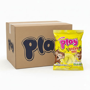 06554 Gomas Play Bananas Aldor x 8 Un de 7 Gr x Un - Caja x 24 Un