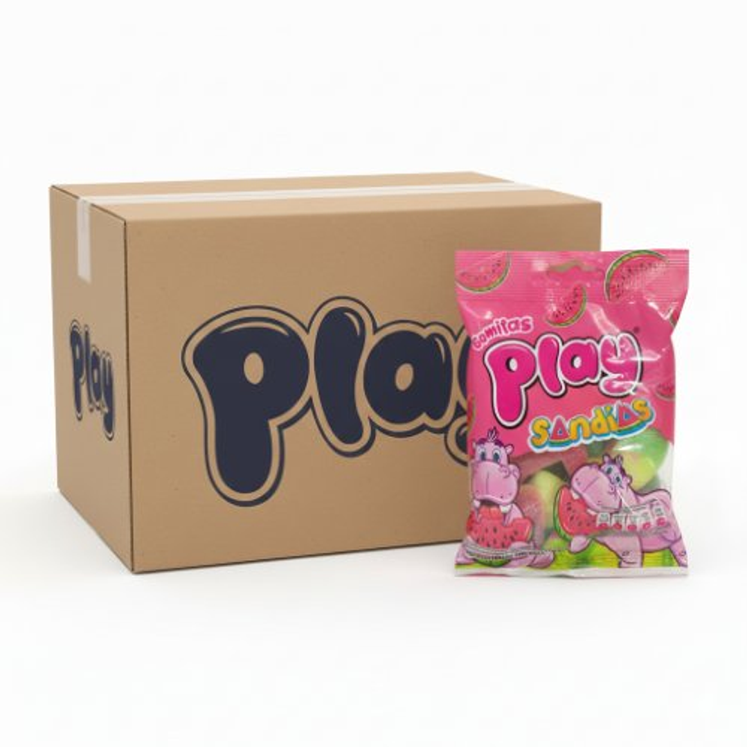 06261 Gomas Play Sandias Aldor x 8 Un de 7 Gr x Un - Caja x 24 Un 1