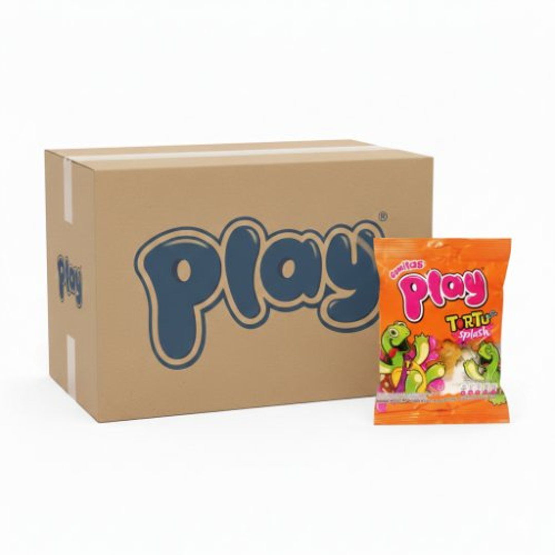 06257 Gomas Play Tortugas Splash Aldor x 10 Un de 5,5 Gr x Un - Caja x 24 Un 1