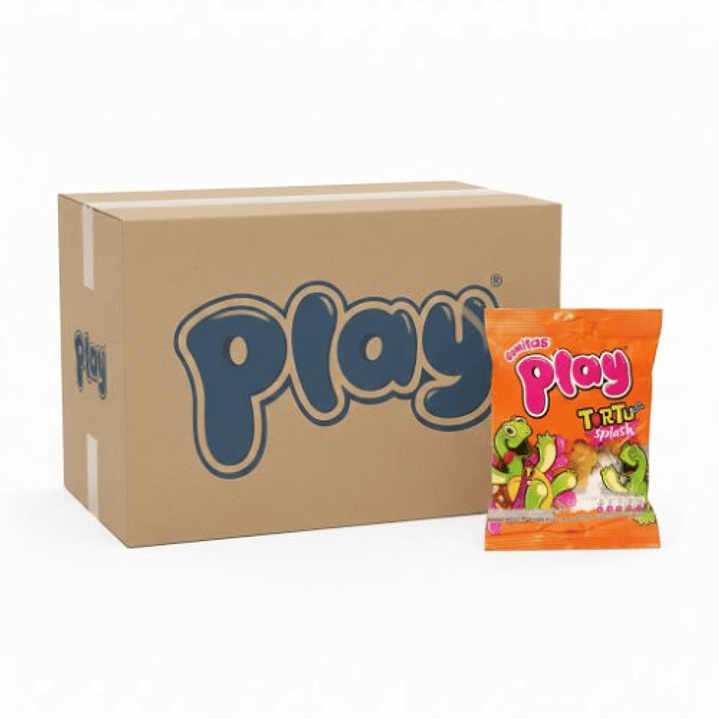 06257 Gomas Play Tortugas Splash Aldor x 10 Un de 5,5 Gr x Un - Caja x 24 Un 1