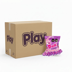 07745 Gomas Play Delfines Aldor x 8 Un de 7 Gr x Un - Caja x 24 Un