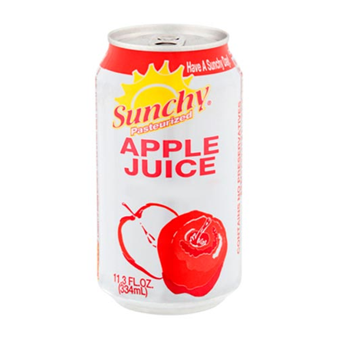Jugo Sunchy sabor Manzana x Botella 11.3 oz 1
