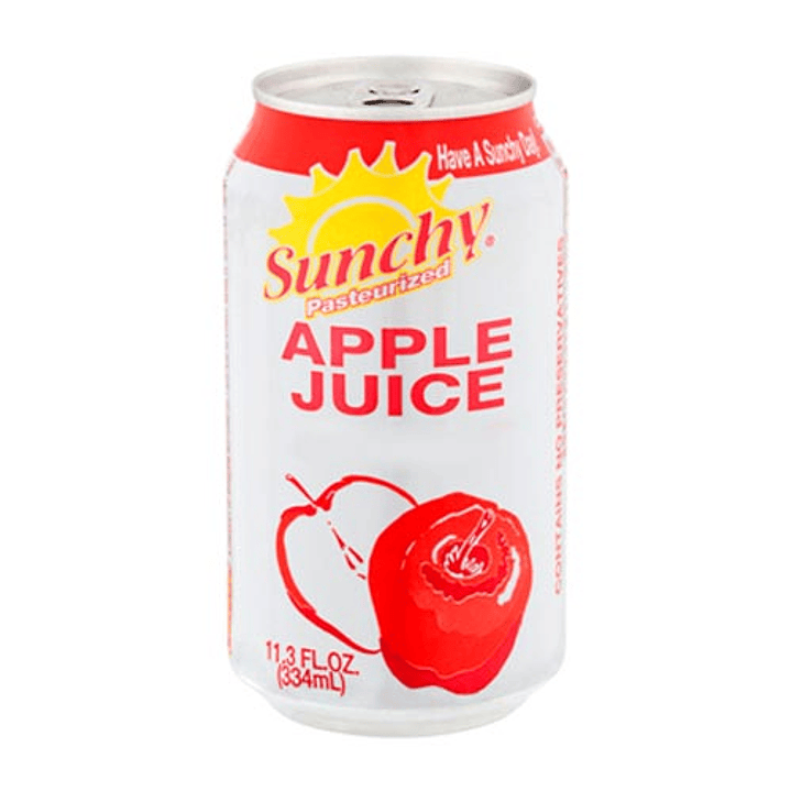 Jugo Sunchy sabor Manzana x Botella 11.3 oz 1