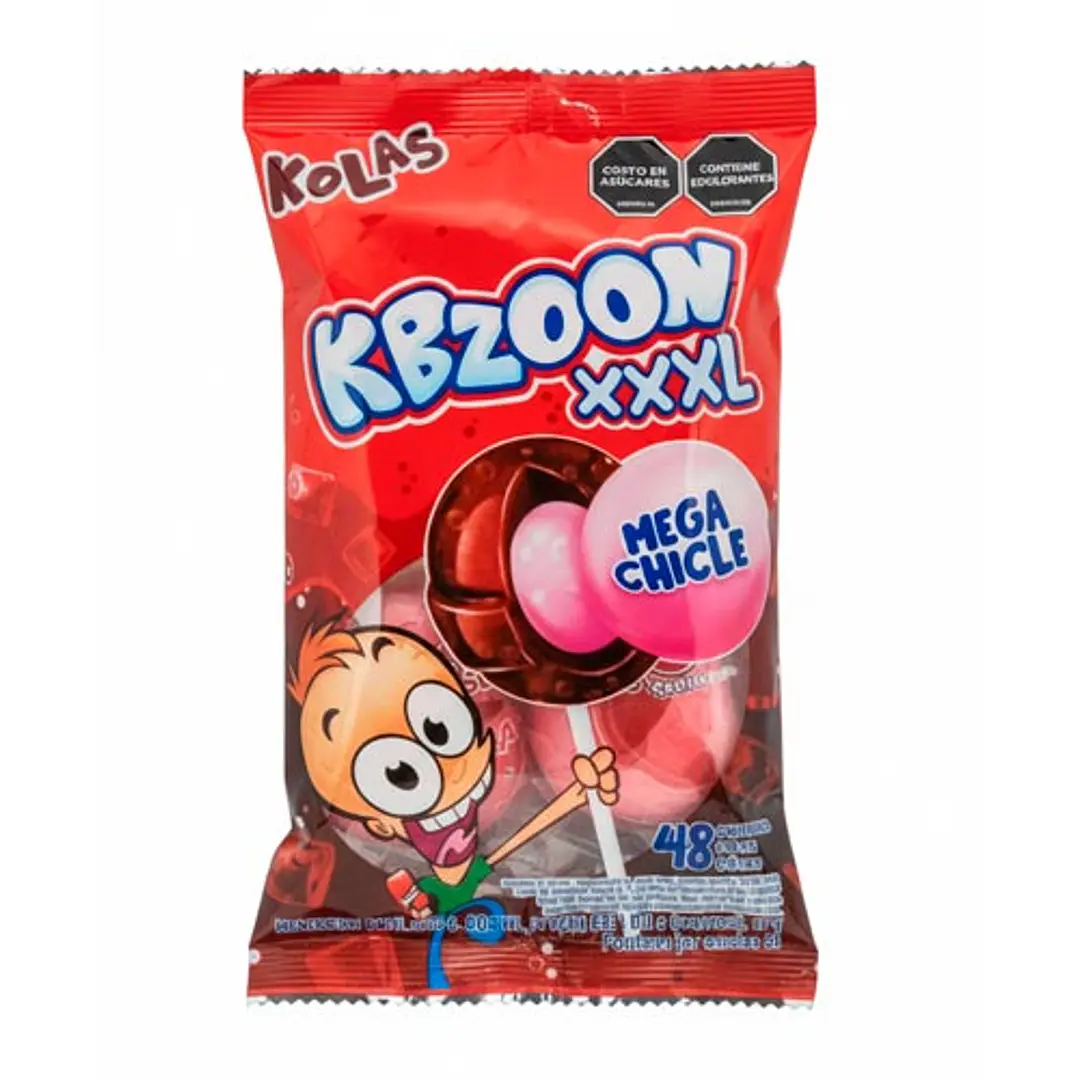 07945 Pin Pop Kbzoon Kolas XXXL Aldor x 48 Un de 23 Gr x Un 1