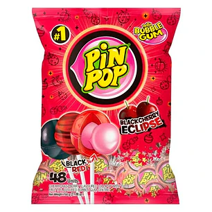 07957 Pin Pop Black Cherry XXXL Aldor x 48 Un x 22 Gr