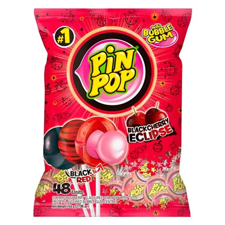 07957 Pin Pop Black Cherry XXXL Aldor x 48 Un x 22 Gr 1
