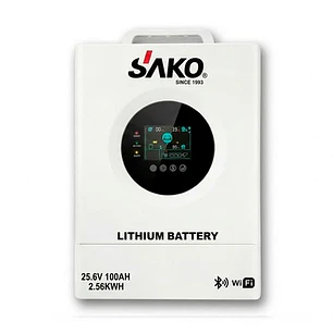 Batería de Litio SAKO SK 5 Kw 25.6 Vlts 100 Amp