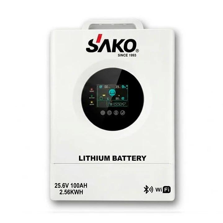 Batería de Litio SAKO SK 5 Kw 25.6 Vlts 100 Amp 1