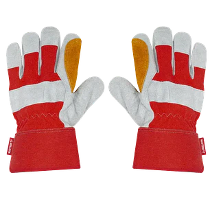 Guantes de Carnaza y Lona Talla 10 Bellota