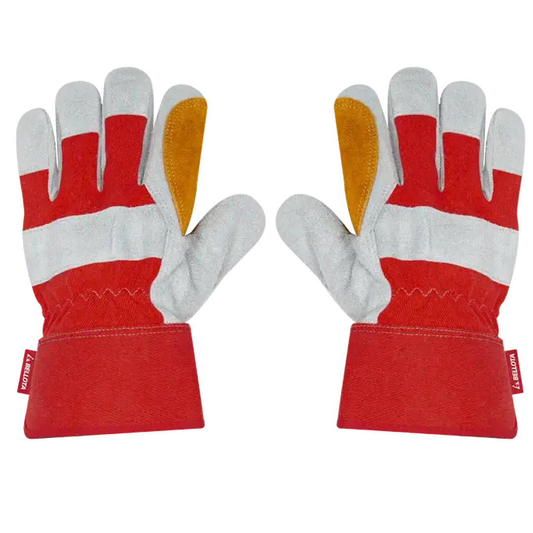Guantes de Carnaza y Lona Talla 10 Bellota 1