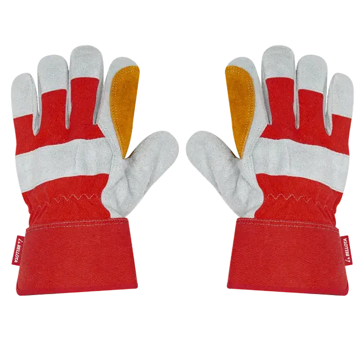 Guantes de Carnaza y Lona Talla 10 Bellota 1