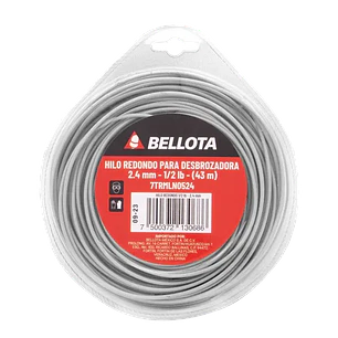 Hilo Redondo para Desbrozadora 2.4 mm, Bellota 1/2 lb