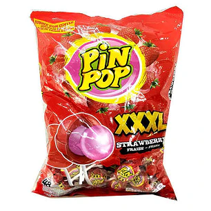 07953 Pin Pop Fresa XXXL Aldor x 24 Un x 22 Gr x Un
