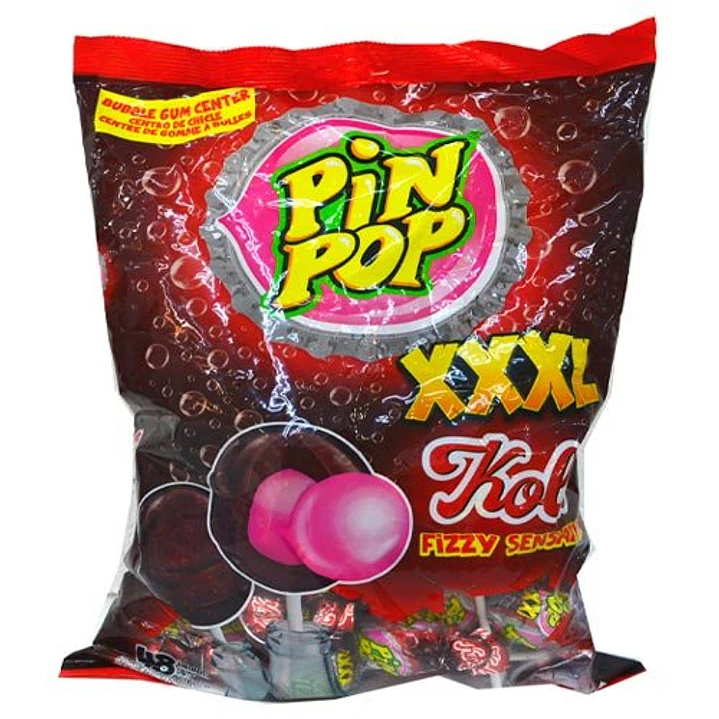 08098 Pin Pop Kolas Fizzy Sensations XXXL Aldor x 24 Un de 22 Gr x Un 1